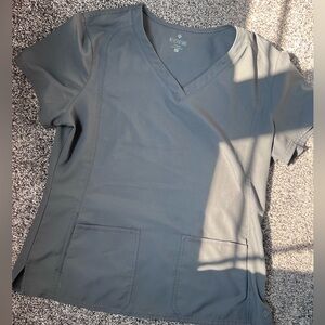 MedCouture Grey Scrub Set